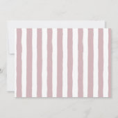 Wild One Photo 1st Birthday Invitation Kaart (Achterkant)