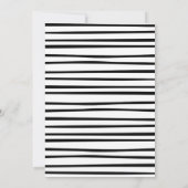 Wild One Photo Baby's eerste verjaardagsfeestje Kaart (Achterkant)