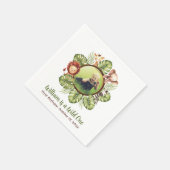 Wild One Photo Oerwoud Animals verlaat 1e verjaard Servet (Hoek)