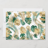 Wild One Photo Safari 1ste verjaardag Kaart (Achterkant)