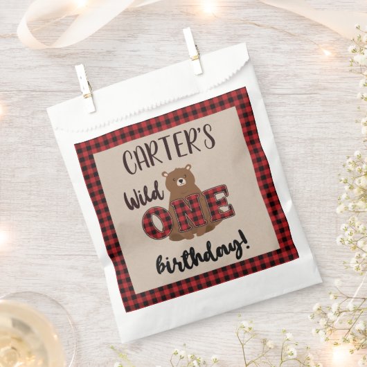 Wild ONE Pned Beer Birthday Party Bedankzakje (Geknipt)