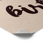 Wild ONE Pned Beer Birthday Party Poster (Hoek)