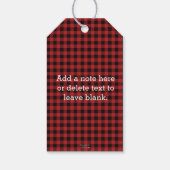 Wild One Pond Beer Birthday Dank je wel Cadeaulabel (Achterkant)