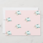 Wild One, Pumpkin, Boho Birthday Kaart (Achterkant)