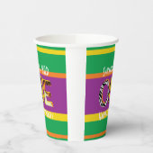 Wild One Safari 1st Birthday Party Kind Papieren Bekers (Links)