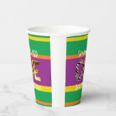 Wild One Safari 1st Birthday Party Kind Papieren Bekers (Rechts)