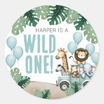 Wild One Safari 1st Birthday