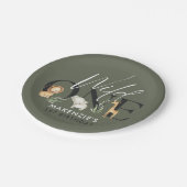 Wild One Safari 1ste verjaardag Papieren Bordje (Gekanteld)