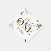 Wild One Safari 1ste verjaardag Servet (Hoek)