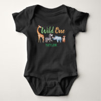 Wild One Safari Animal 1st Birthday - gepersonalis