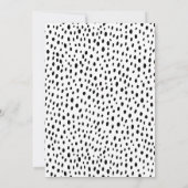 Wild One Safari Animal Baby shower Invitation Kaart (Achterkant)