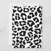 Wild One Safari Animals 1e verjaardag Kaart (Achterkant)