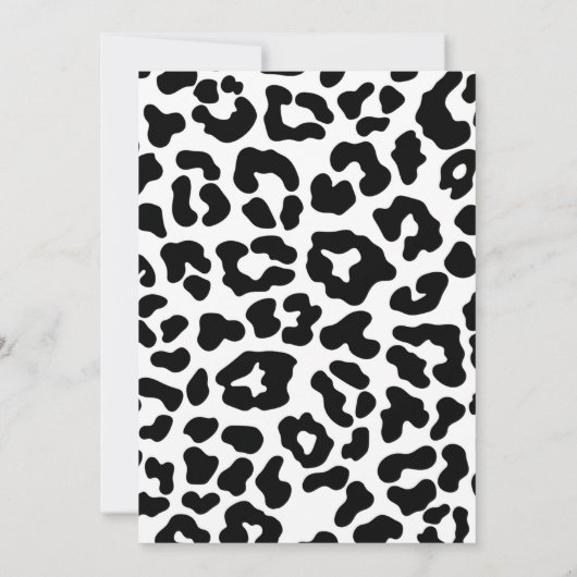 Wild One Safari Animals 1e verjaardag Kaart (Achterkant)