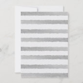 Wild One safari Animals 1st Birthday Invitation Kaart (Achterkant)