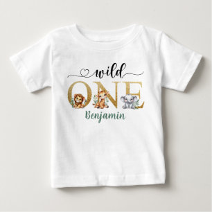 Wild One Safari Animals 1ste verjaardag