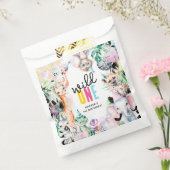 Wild One Safari Animals 1ste verjaardag Bedankzakje (Gezegeld)