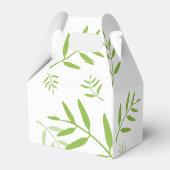 Wild One Safari Animals Baby shower Favor Box Bedankdoosjes (Achterkant)