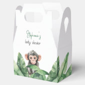 Wild One Safari Animals Bedankt Baby shower Bedankdoosjes (Geopend)