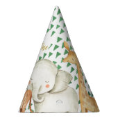 Wild One Safari Animals Birthday Party Pet Feesthoedjes (Rechts)