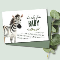 Wild One Safari Animals Books for Baby shower