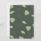 Wild One Safari Animals Boy Baby shower Kaart (Achterkant)