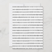 Wild One Safari Animals Boy Baby shower Kaart (Achterkant)