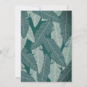 Wild One Safari Animals Oerwoud Boy 1st Birthday Kaart (Achterkant)