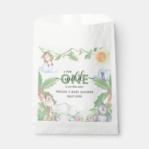 Wild One Safari Baby shower Napkins Bedankzakje
