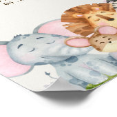 Wild One Safari Baby Shower Poster (Hoek)