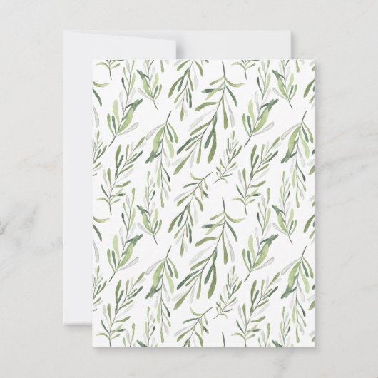 Wild One Safari Dieren Jongen Verjaardag Minimalis Bedankkaart (Achterkant)