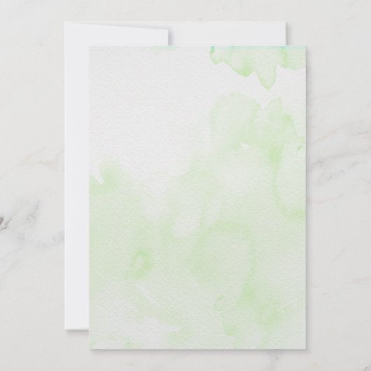 Wild One Safari Dieren Jongen Verjaardagsfeestje I Kaart (Achterkant)