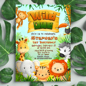 Wild One - Safari Dieren Kaart
