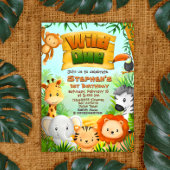 Wild One - Safari Dieren Kaart