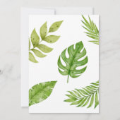 Wild One Safari Dieren Kinderen Verjaardag Kaart (Achterkant)