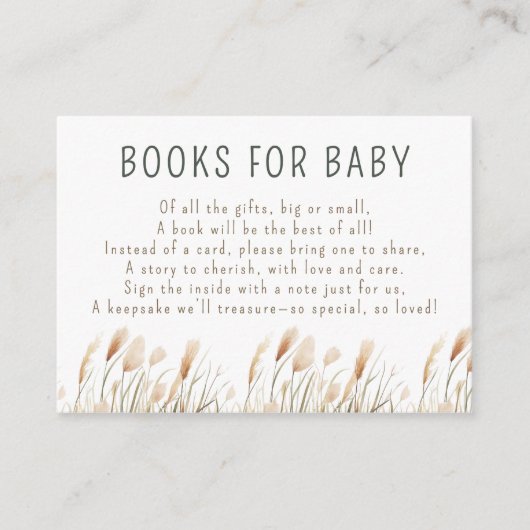 Wild One Safari Dieren Neutraal Baby shower Informatiekaartje (Voorkant)