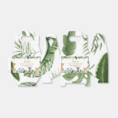 Wild One Safari Dieren Verjaardag Favor Box Bedankdoosjes (Uitgevouwen)