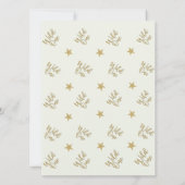 Wild One Safari Dieren Verjaardag Uitnodigingen (Achterkant)