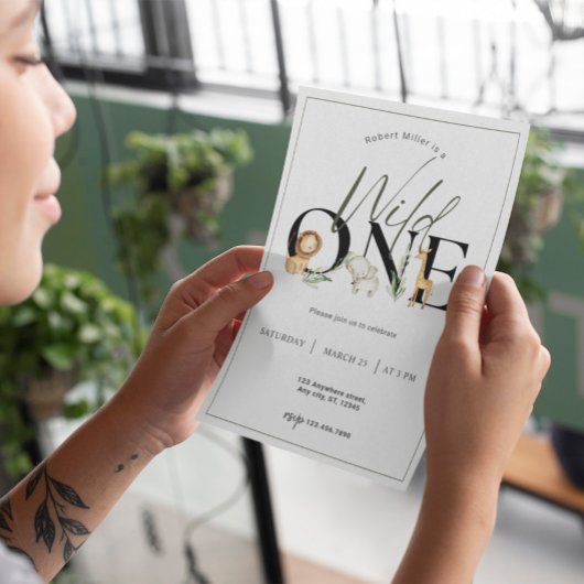 Wild One Safari, eerste uitnodiging