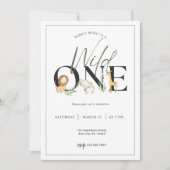 Wild One Safari, eerste uitnodiging (Voorkant)