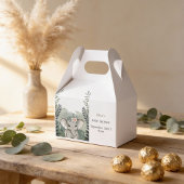 Wild One Safari Elephant Baby shower Favoriete Box Bedankdoosjes