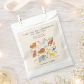 Wild One Safari First Birthday Party Bedankzakje (Geknipt)