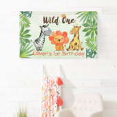 Wild One, Safari First Birthday Spandoek (Insitu)