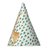 Wild One Safari Giraffe Birthday Party Pet Feesthoedjes (Rechts)