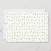 Wild One Safari Gold Boy Groene Dieren Verjaardag Kaart (Achterkant)