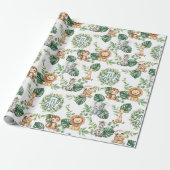 Wild One Safari Inpakpapier (Uitgerold)