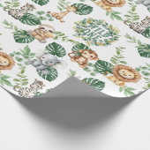 Wild One Safari Inpakpapier (Hoek)