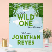 Wild One Safari Oerwoud Baby shower Acryl Bord (Huwelijk)