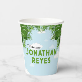 Wild One Safari Oerwoud Baby shower Papieren Bekers