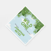 Wild One Safari Oerwoud Baby shower servetten (Hoek)