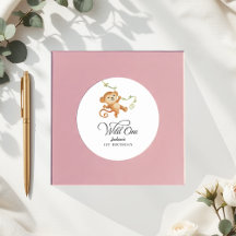 Wild One Safari Oerwoud Boys 1e verjaardagsfeestje